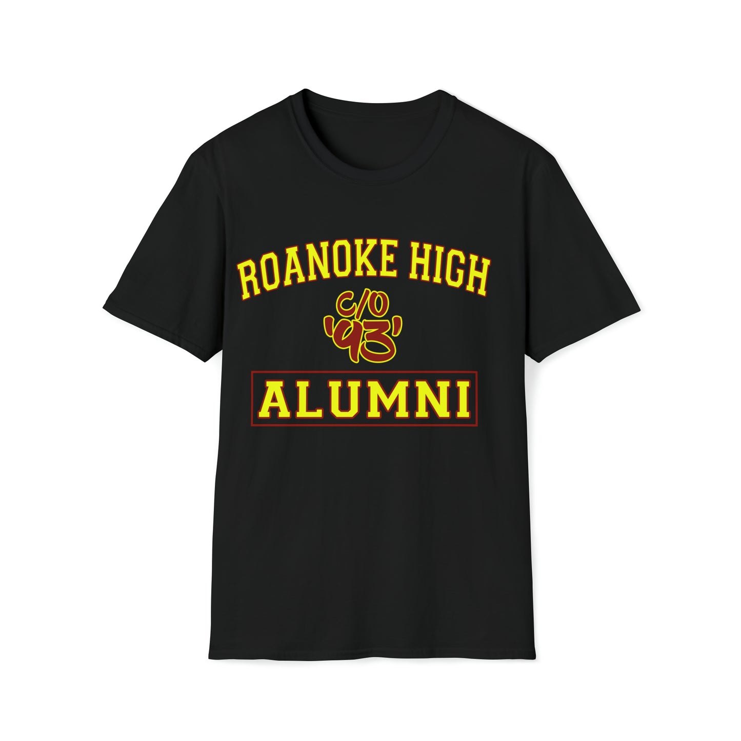 Unisex Roanoke High Class of 93 Alumni T-Shirt