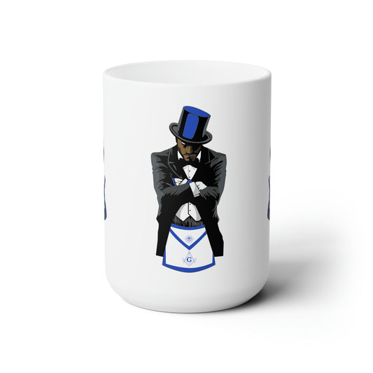 Mason Ceramic Mug 15oz