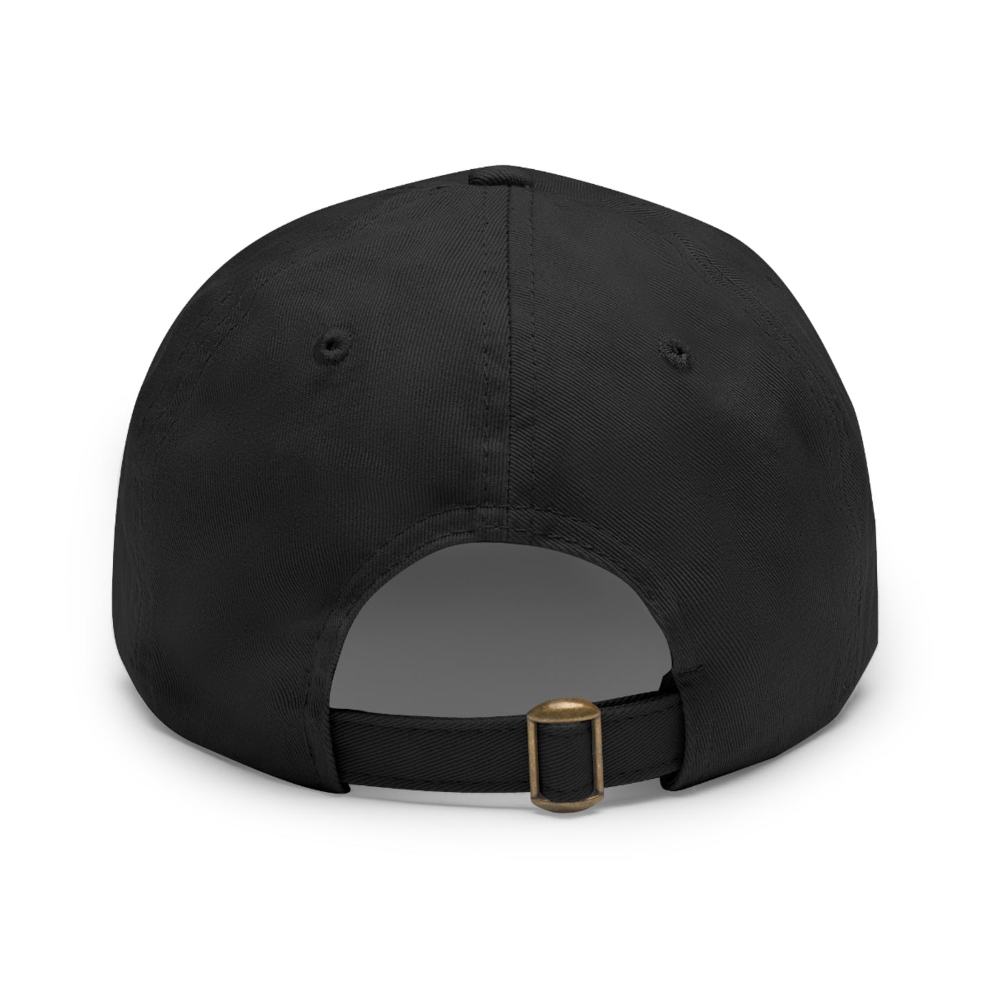 Bauskyaut - Dad Hat with Leather Patch (Rectangle)