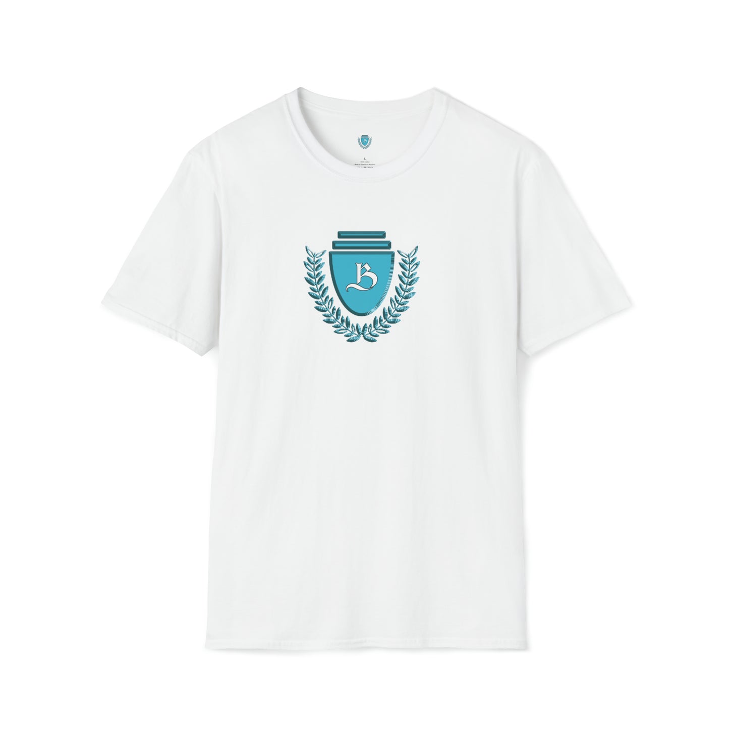 Bauskyaut - T-Shirt - Emboss Turquoise Shield