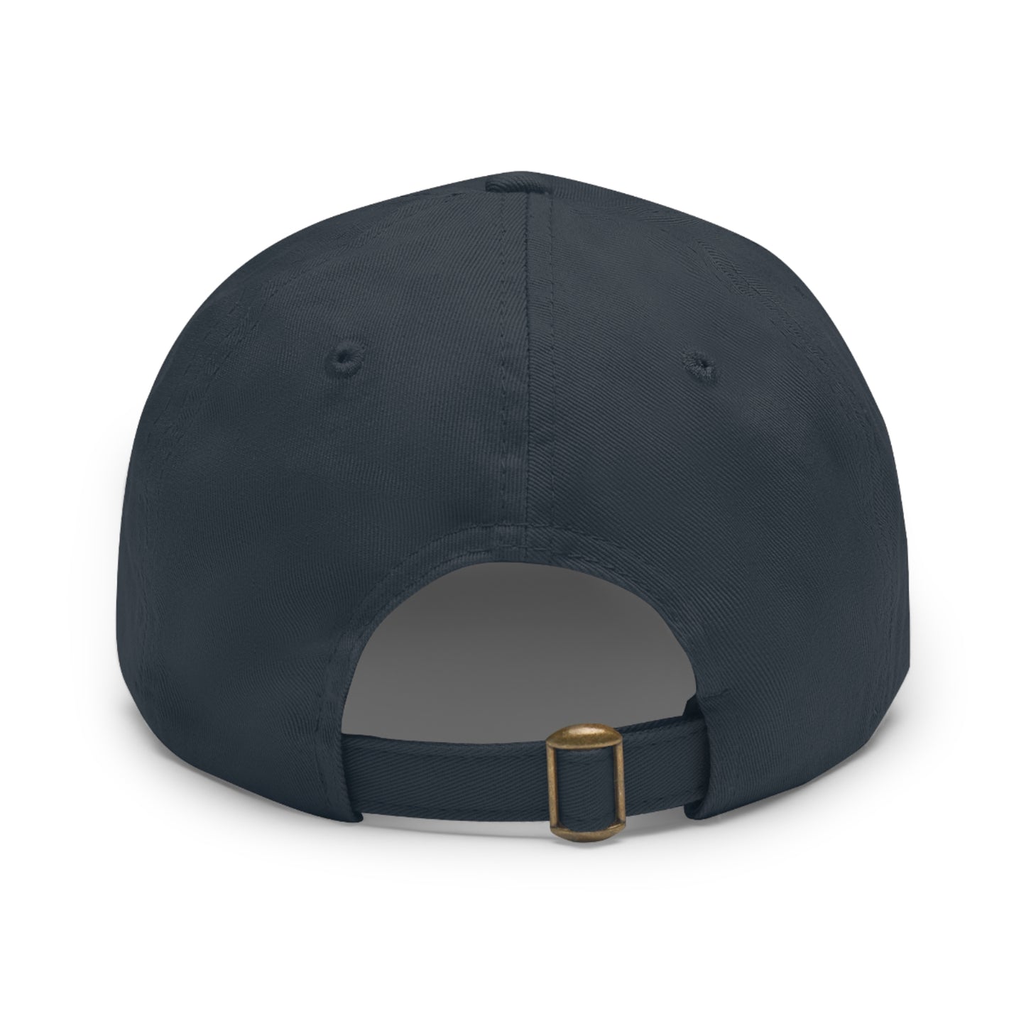 Mason Dad Hat with Leather Patch (Rectangle)