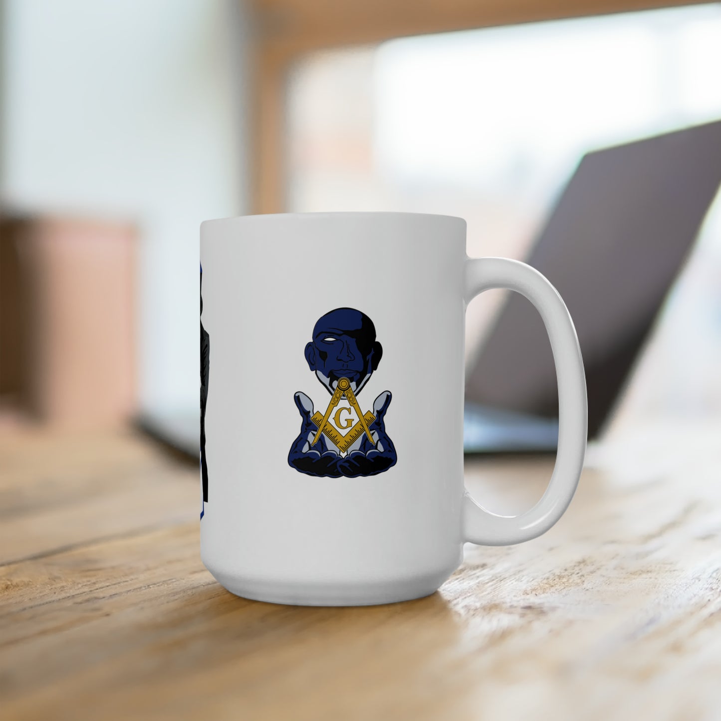 Mason Ceramic Mug 15oz