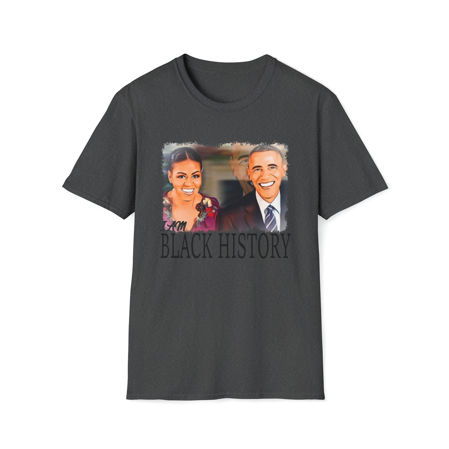 Custom K's "WaterColor Obama" Softstyle T-Shirt
