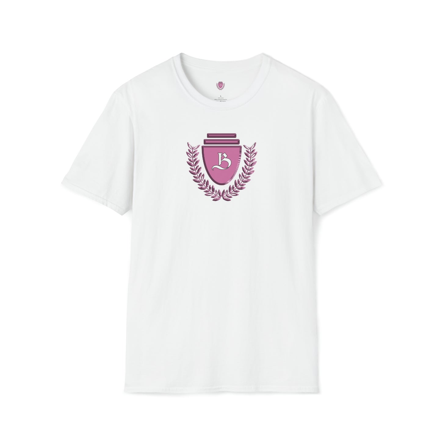 Bauskyaut - T-Shirt - Emboss Pink Shield