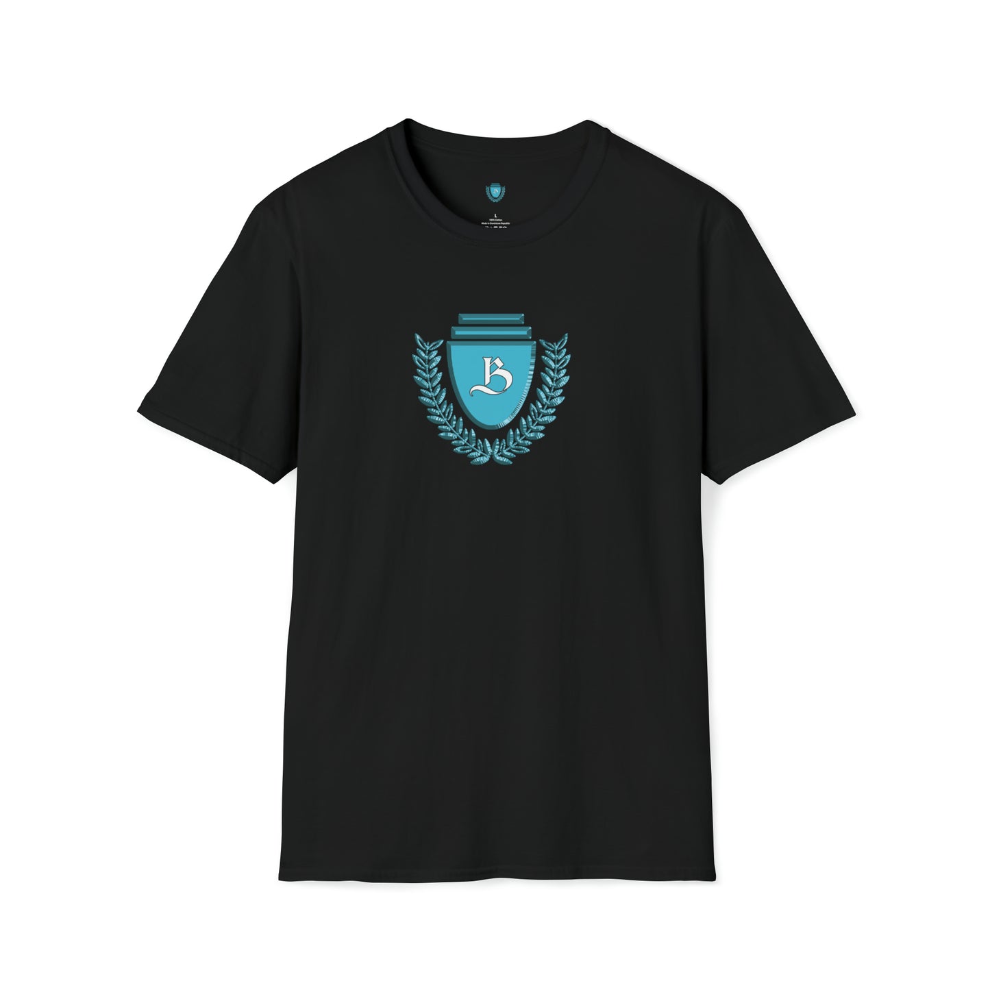 Bauskyaut - T-Shirt - Emboss Turquoise Shield