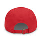 Bauskyaut - Dad Hat with Leather Patch (Rectangle)