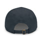 Mason Dad Hat with Leather Patch (Rectangle)