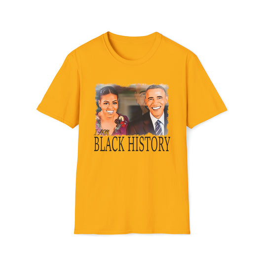 Custom K's "WaterColor Obama" Softstyle T-Shirt