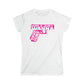 Women's "Girls Wanna Have Guns" Softstyle Tee