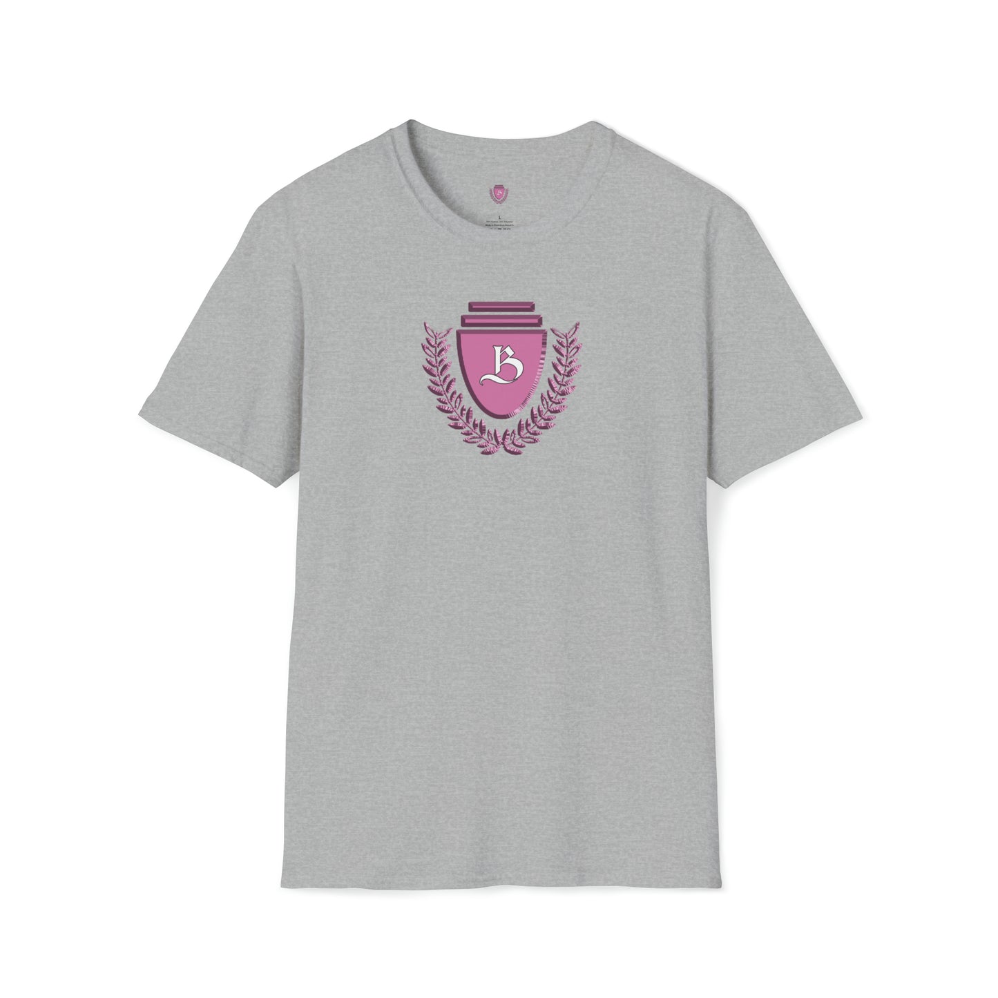 Bauskyaut - T-Shirt - Emboss Pink Shield