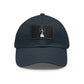 Mason Dad Hat with Leather Patch (Rectangle)