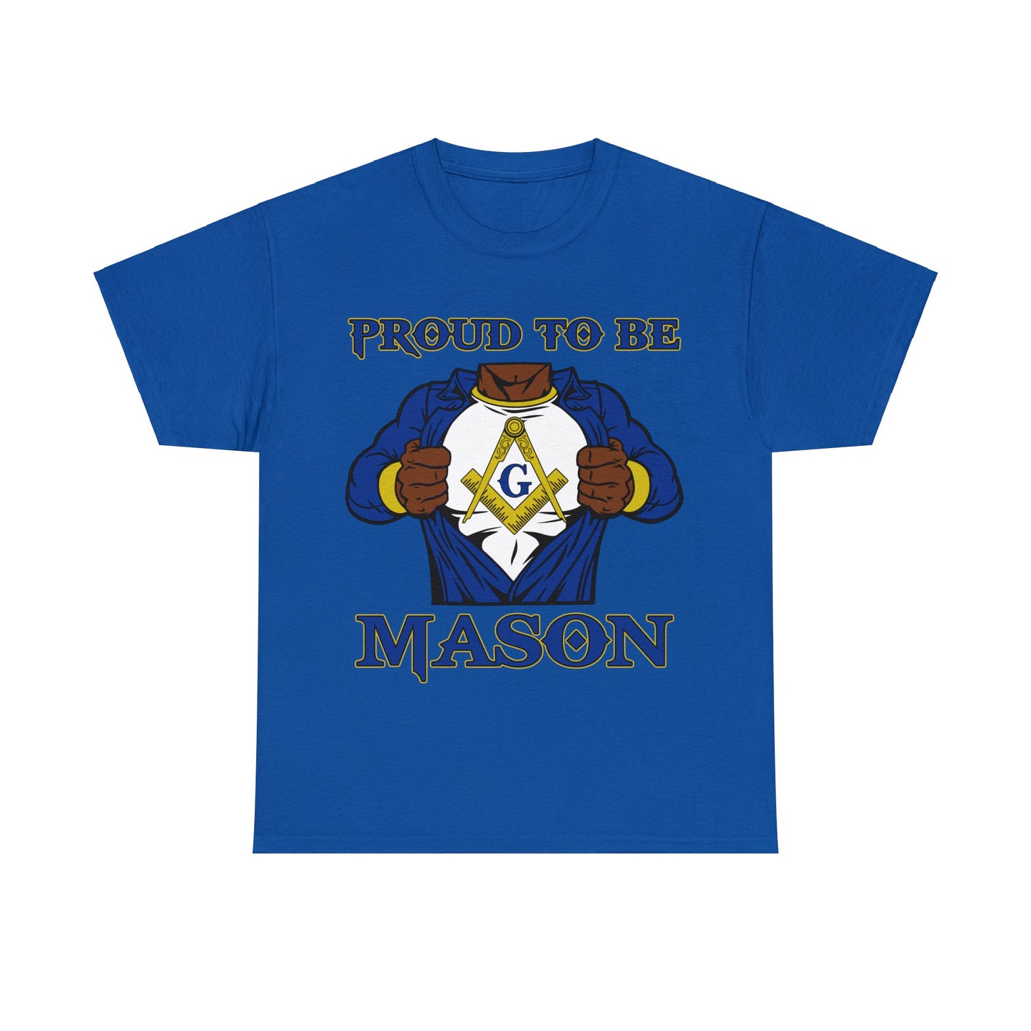 Proud To Be A Mason Heavy Cotton Tee