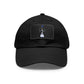 Mason Dad Hat with Leather Patch (Rectangle)