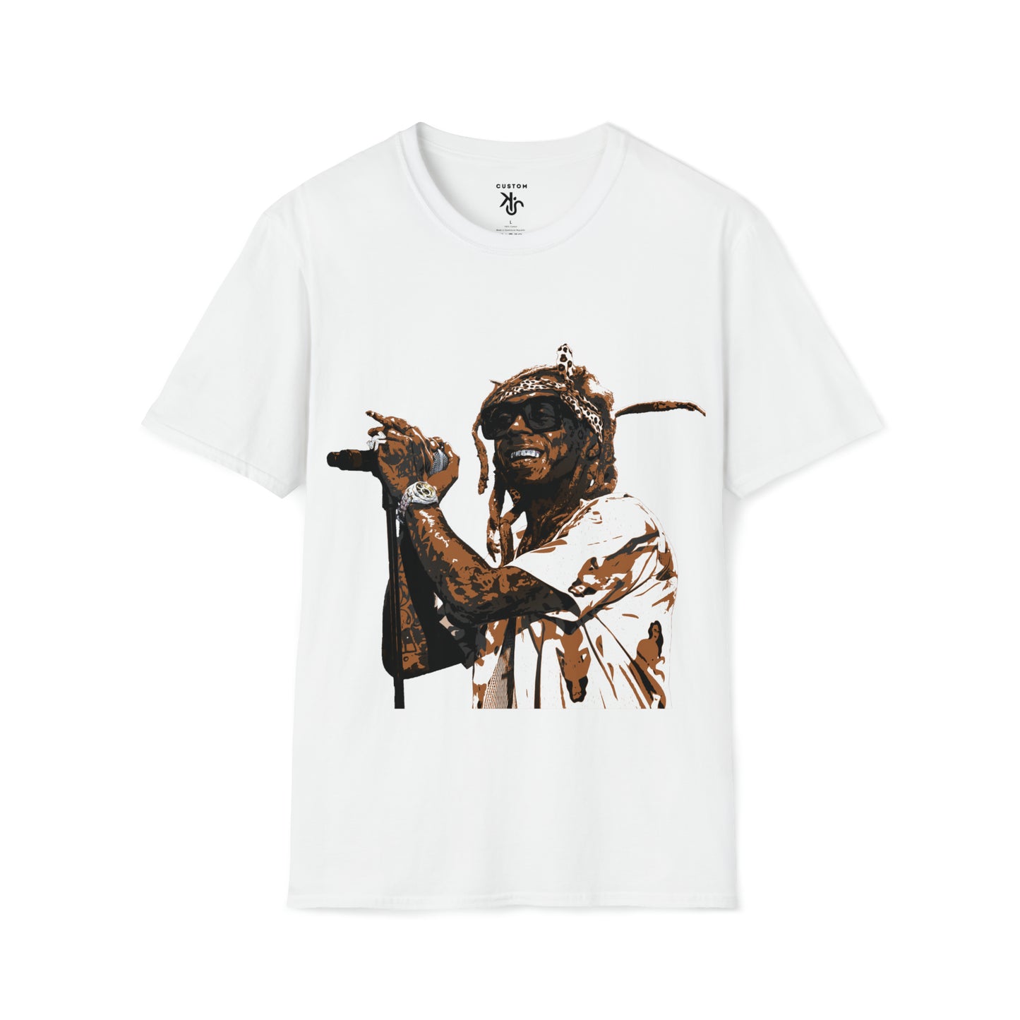 Custom K's - T-Shirt - "Lil Wayne Mic Check"