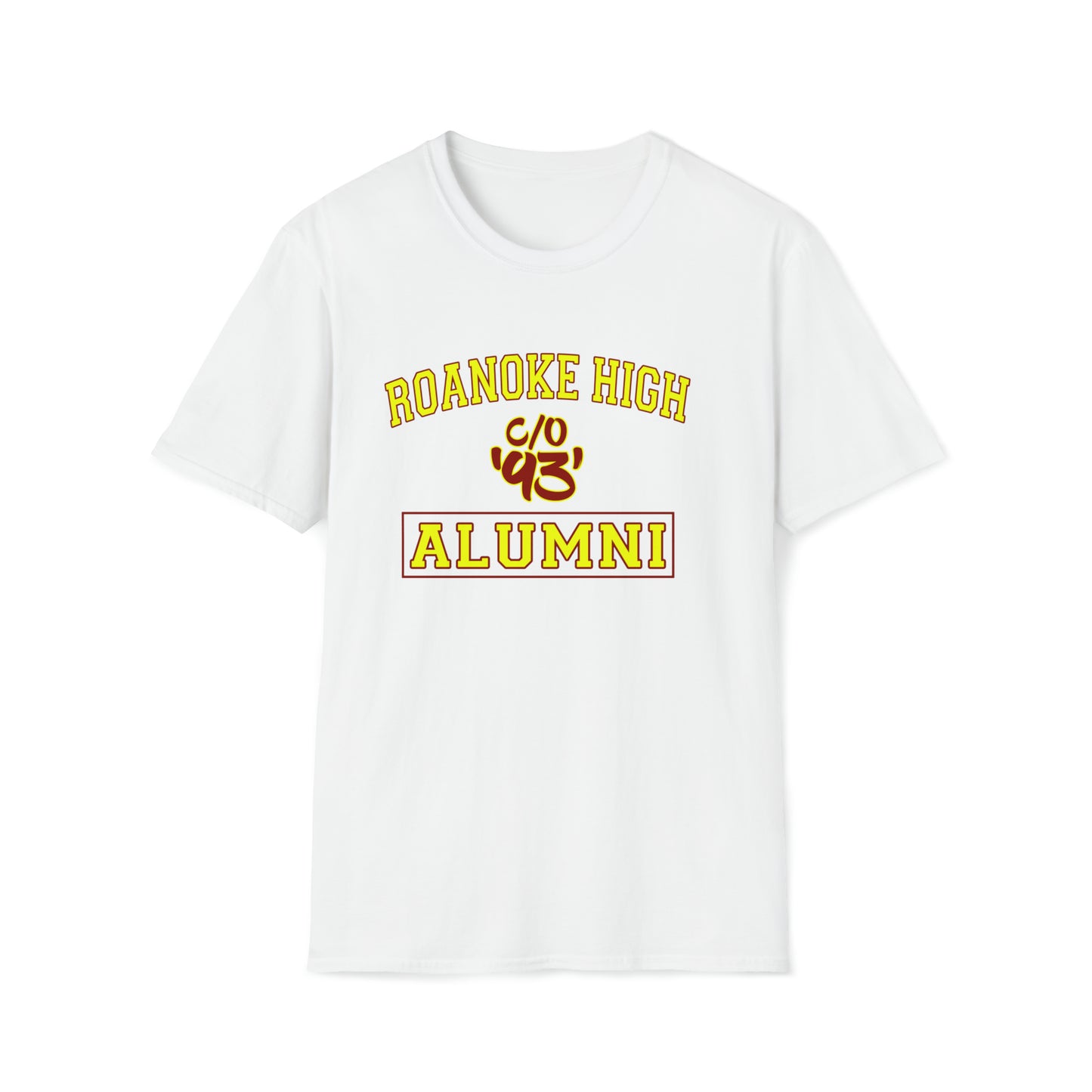 Unisex Roanoke High Class of 93 T-Shirt